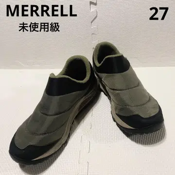 미사용급 MERRELL 나일론 스니커즈 그린 계열 27cm vibram