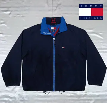 [ TOMMY HILFIGER ] 타미힐피거 자수 로고 자켓 ( S )