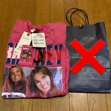 TOMMY 브리트니 스피어스 셔츠 핑크 긴팔 L 사이즈