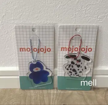 mojojojo 아크릴 키링 2개