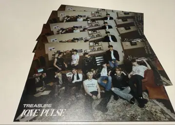 treasure LOVE PULSE 시리얼 포함 엽서
