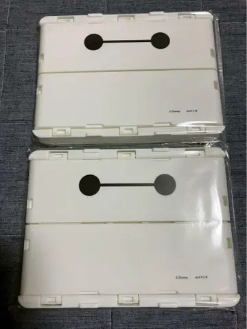 미사용 베이맥스 산큐마트 미니 컨테이너 2개