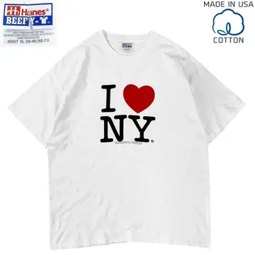 90s 오리지널 I NEW YORK 거의 데드 미사용 BEEFY XL