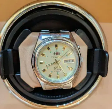 그린 자동 손목시계 실버