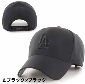 47 MVP12WBV 캡 LA 다저스 블랙 x 블랙