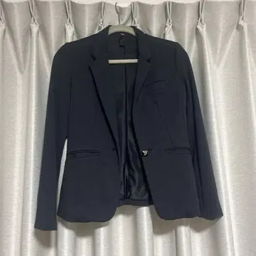 블랙 테일러드 자켓