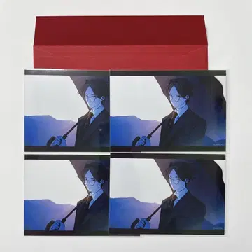 대죄 애니메이트 그라테 브로마이드 파랑 바다 4장