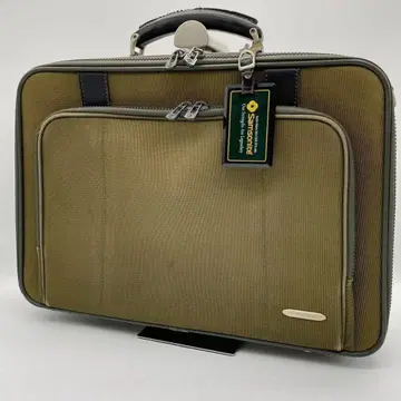 [ 새상품급 ] Samsonite 삼소나이트 비즈니스 백 핸드백 카키