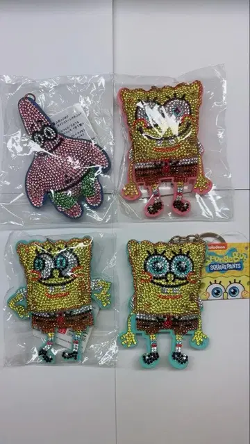 스펀지밥 & 패트릭 키링 세트 (덤 포함)