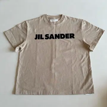 JILSANDER 질 샌더 이번 시즌 T셔츠 베이지 S