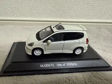 에브로 1/43 혼다 Fit 핏 MUGEN 펄 화이트
