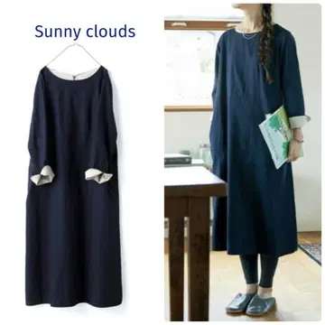 [ 펠리시모 ] Sunny clouds 서니클라우드* 성인 린넨 원피스