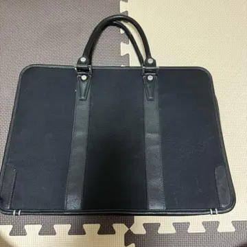 비즈니스 백 블랙 나일론 가죽