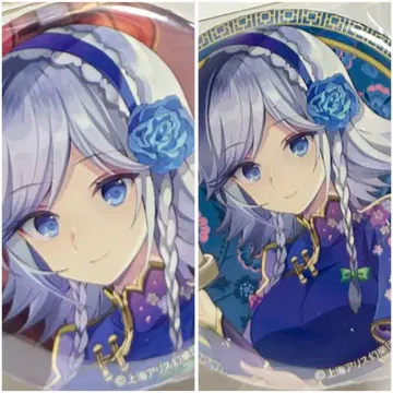 동방 project 동양 파티 캔뱃지 이자요이 사쿠야