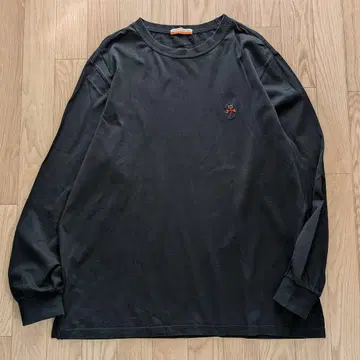 까스텔바작 스포츠 면100% 블랙 긴팔 티셔츠