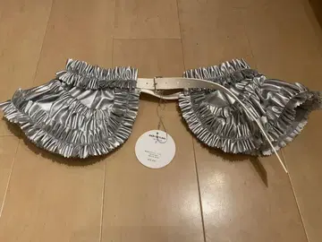 BABY RETURN 프릴 벨트 실버 F