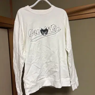 querty 고양이 프린트 긴팔 트레이닝복