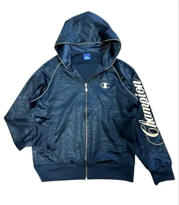 champion 챔피온 트랙 자켓 저리 블랙 x 금 자수