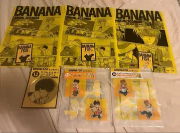 BANANA FISH 엔터테인먼트 복권 지퍼 백 아크릴 거울 코스터