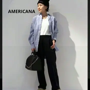 미사용급 AP STUDIO AMERICANA OX 버튼다운 셔츠 완판템