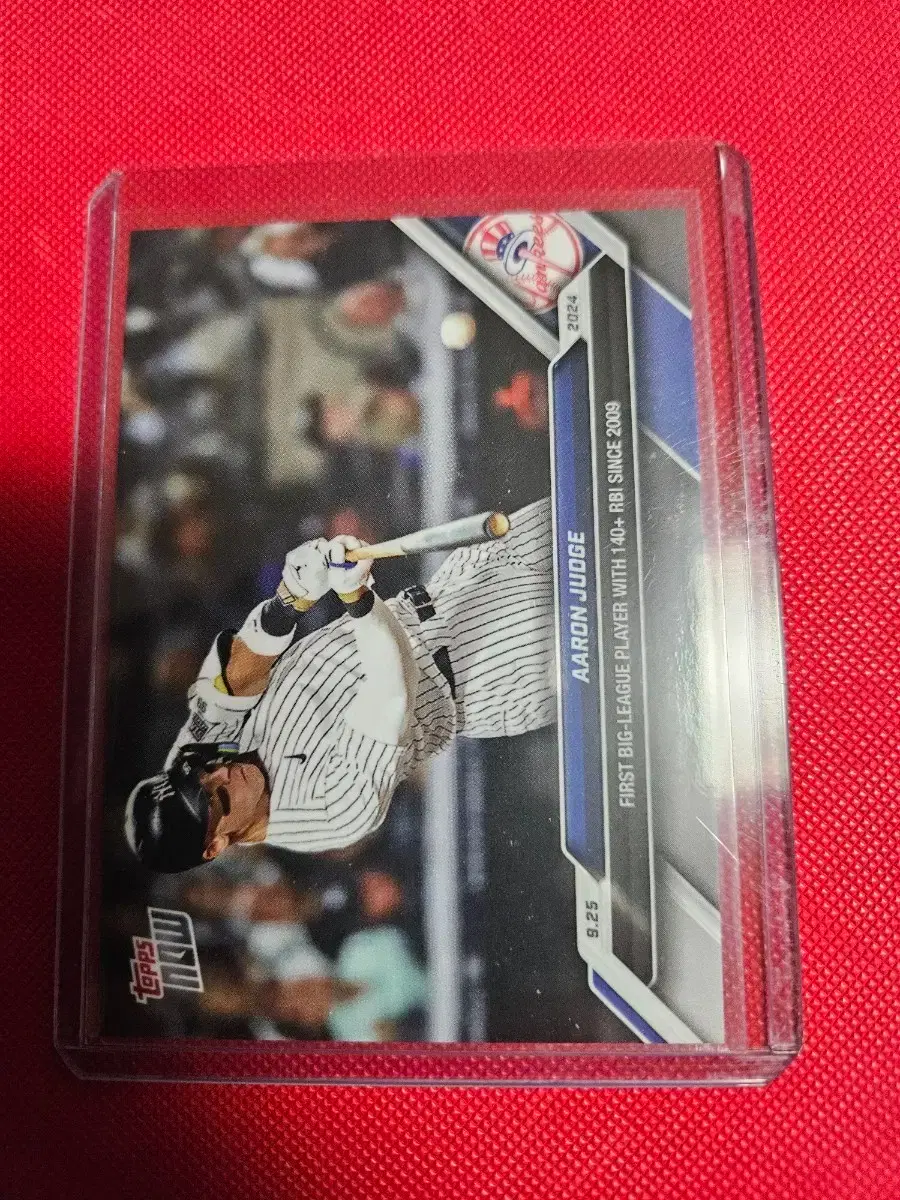 mlb)애런 저지 2024 Topps Now 140타점 기념