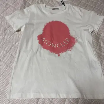 MONCLER 로고 프린트 T셔츠 새상품 택 포함