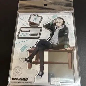 wind breaker 윈브레 옥상에서 공부회 아크릴 스탠드 카지 렌