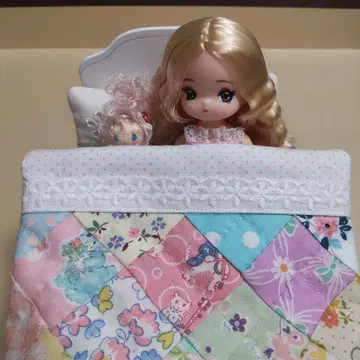 인형 사이즈 침대 포함 이불