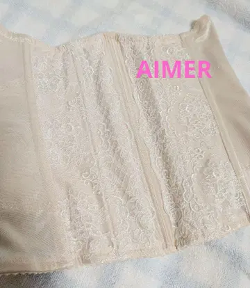 [새상품급] 브라이덜 이너 베이지 레이스 코르셋