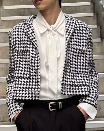 Otte alude 숏 기장 자켓