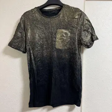 ARTISAN 골드 블랙 그라데이션 T셔츠