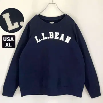 엘엘빈 빈티지 아카이브 자수 로고 맨투맨 USA 우먼 XL