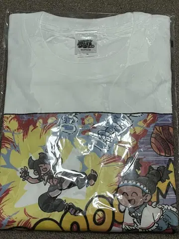 CAPCOM STORE 힘내라 줄리 T셔츠 L (익스트림)