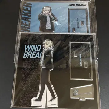 wind breaker 윈브레 베이스야드 아크릴 스탠드 카지 렌