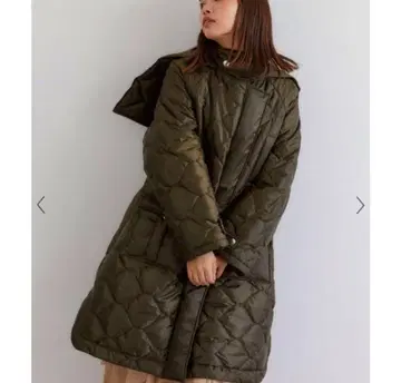 [ casafline ] 케이프라이크 퀼팅 코트
