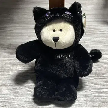 스벅 베어리스타 블랙캣 2020년 할로윈 봉제 인형