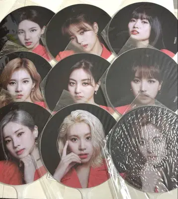 TWICE LIGHTS 부채