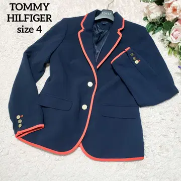 TOMMY HILFIGER 골드 버튼 블레이저 테일러드 자켓 컨디션 최상