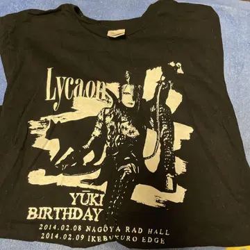 Lycaon YUKI 벌스데이 T셔츠
