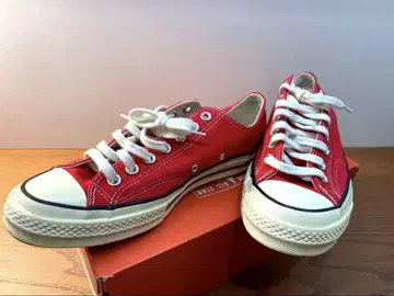 CONVERSE CT70 27.5cm 로우컷 레드