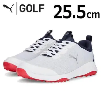 새상품 PUMA 푸마 스파이크리스 골프화 25.5cm 화이트