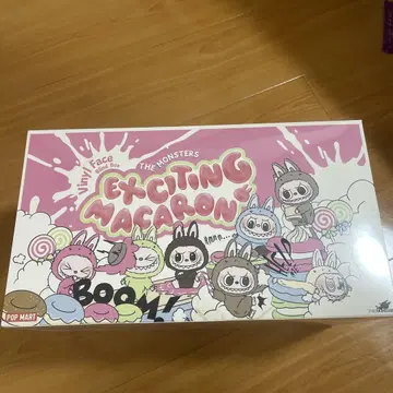 Exciting Macaron 몬스터 캐릭터 라부부 POPMART
