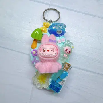 컬러풀 캐릭터 키링 (휘핑)