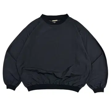 초 와이드 극태 와이드 소매 90s 빈티지 나일론 풀오버 라이트 아우터