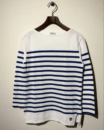 ORCIVAL / 바스크 셔츠 / SIZE:1 / BLUE WHITE