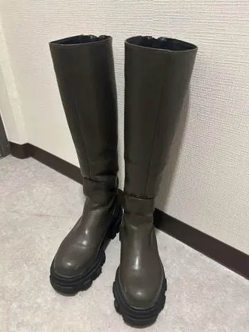 지나시스 롱 부츠 M