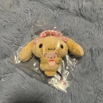 시나모롤 시나몬 시크릿 마스코트 모카 곰돌이와 함께