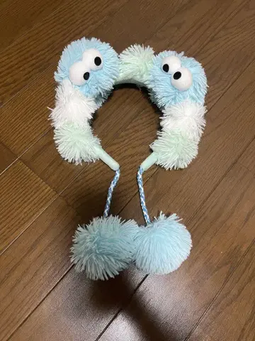 SESAME STREET 폼폼 포함 머리띠 유니버셜 쿠키 몬스터