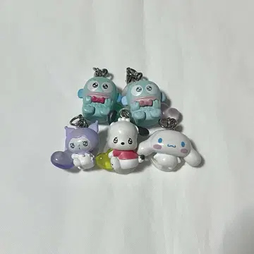 산리오 메지루시 액세서리 5개 묶음 판매