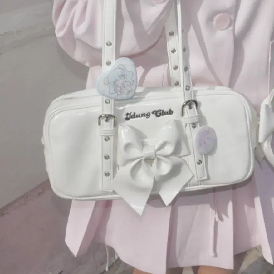 New Product] Idang Club Ribbon Mini Bag - White #idang,#idangclub